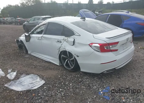 2021 Honda Accord Sport 2.0T from USA, damaged, VIN 1HGCV2F38MA016718
